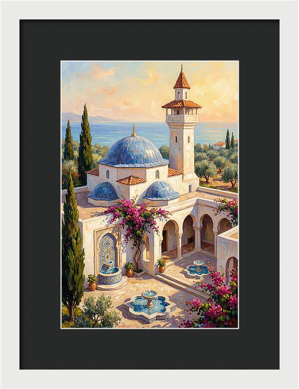 Mediterranean Mosque Serenity
