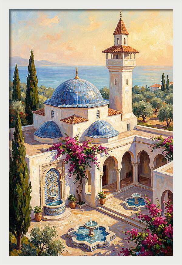 Mediterranean Mosque Serenity