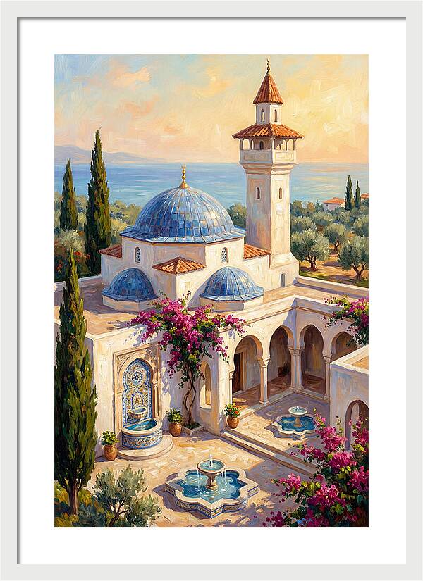Mediterranean Mosque Serenity