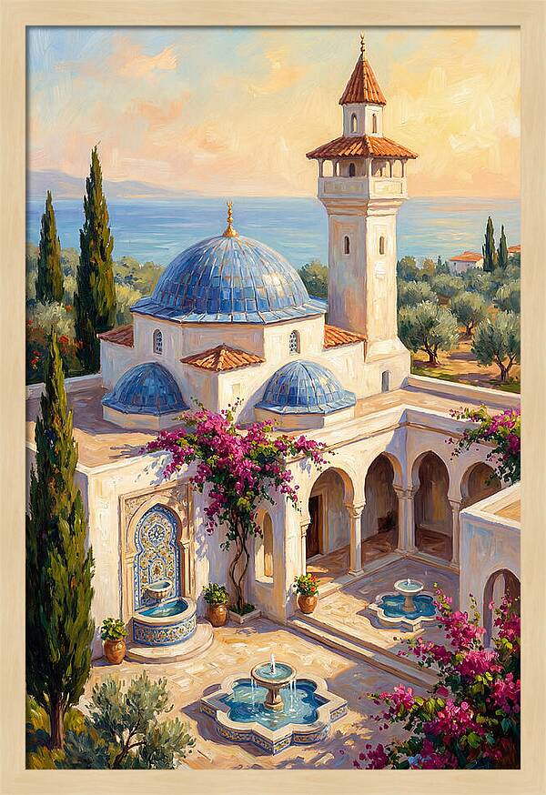 Mediterranean Mosque Serenity
