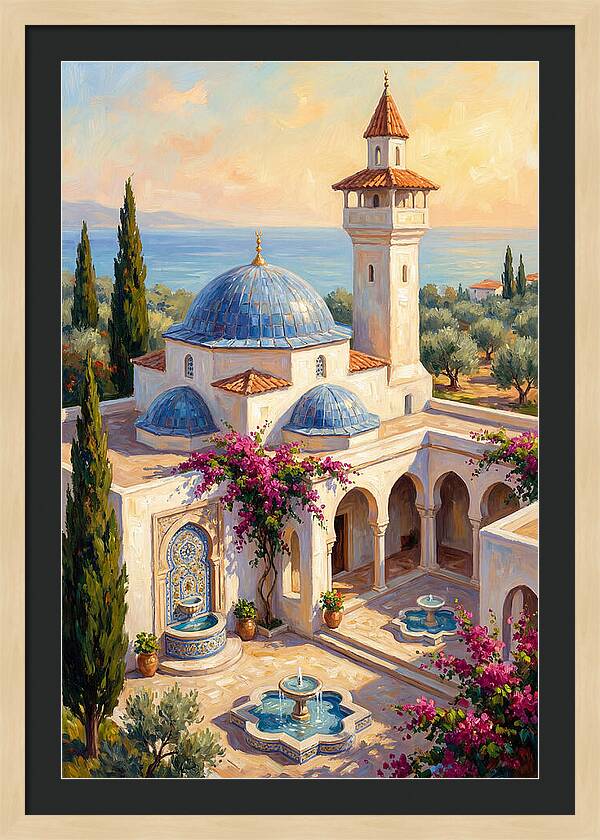 Mediterranean Mosque Serenity