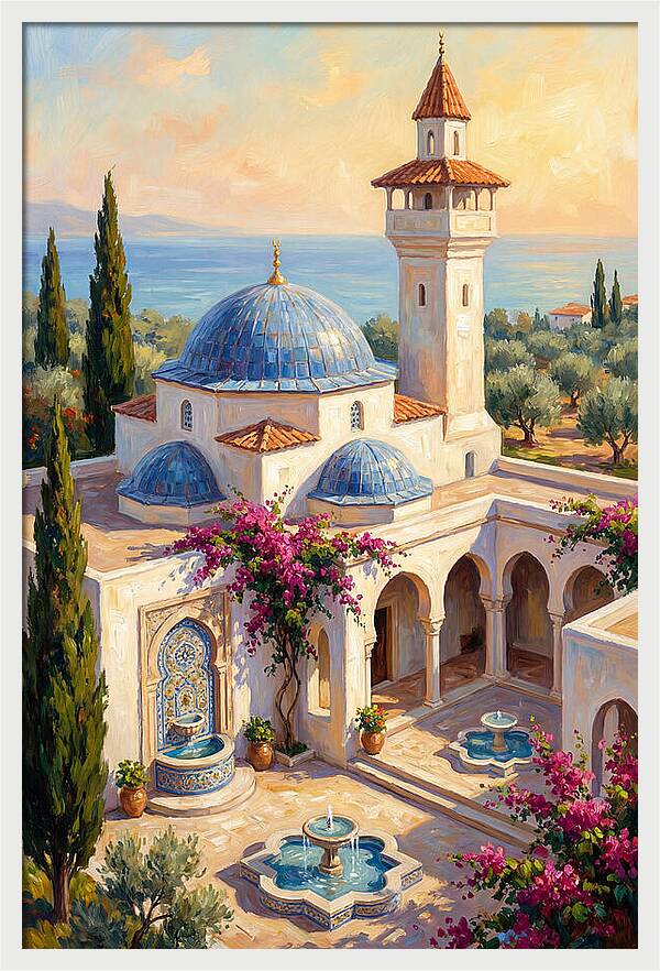Mediterranean Mosque Serenity