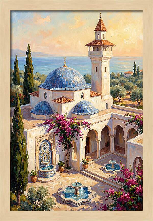 Mediterranean Mosque Serenity
