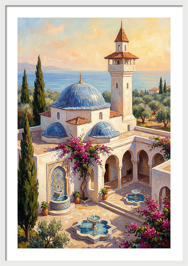 Mediterranean Mosque Serenity
