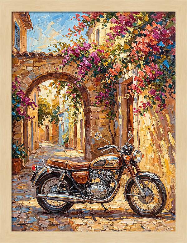 Mediterranean Motorcycle Escape