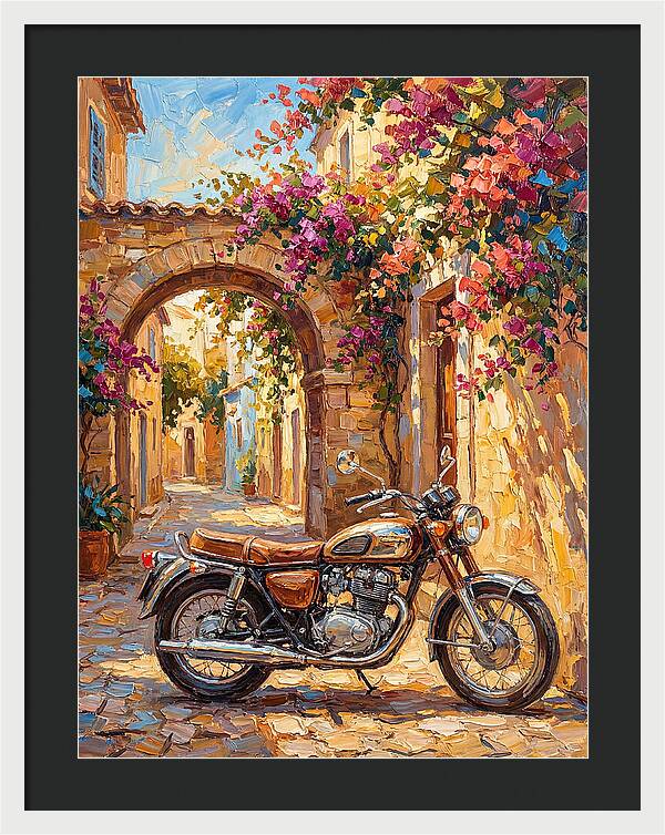 Mediterranean Motorcycle Escape
