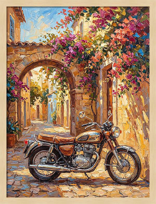 Mediterranean Motorcycle Escape