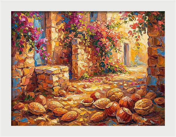 Mediterranean Nut Harvest