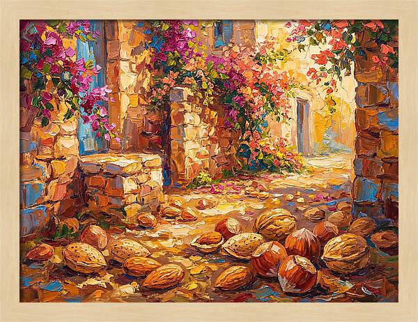 Mediterranean Nut Harvest