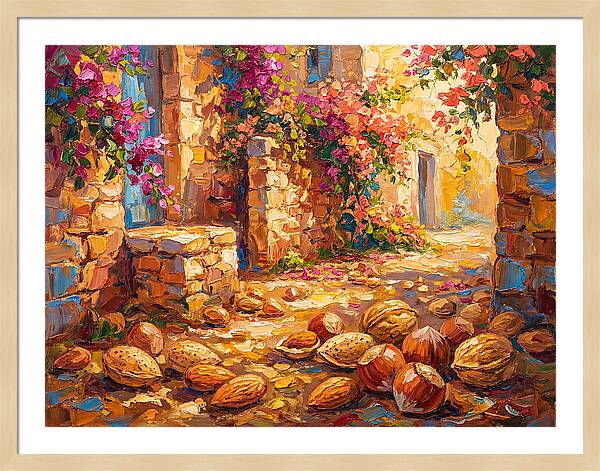 Mediterranean Nut Harvest