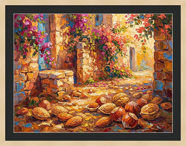 Mediterranean Nut Harvest