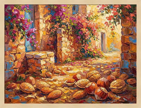 Mediterranean Nut Harvest
