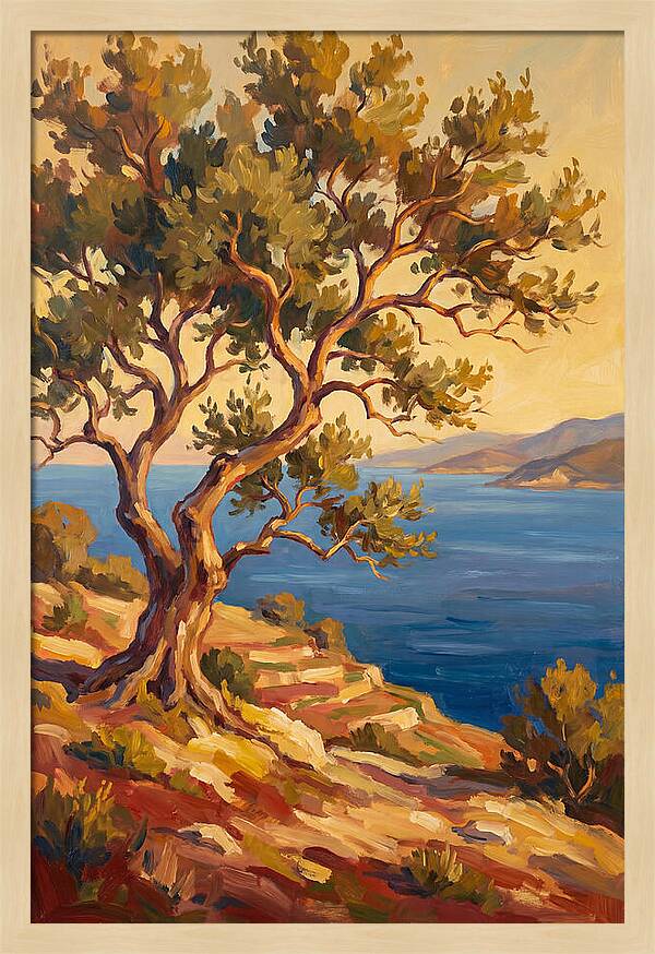 Mediterranean Oak Serenity