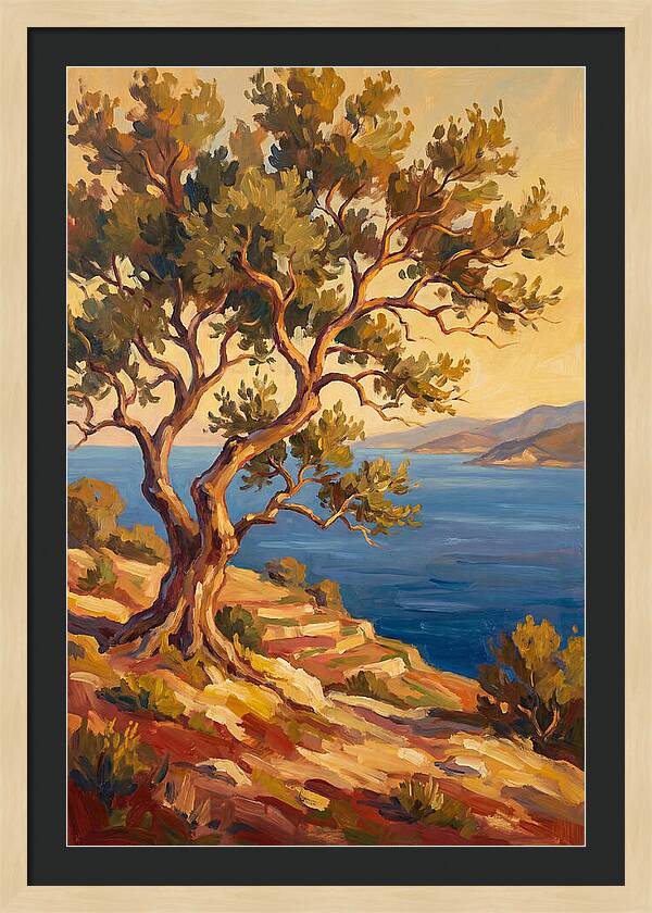 Mediterranean Oak Serenity