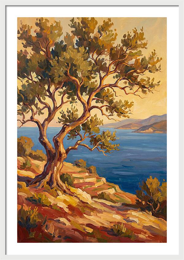 Mediterranean Oak Serenity