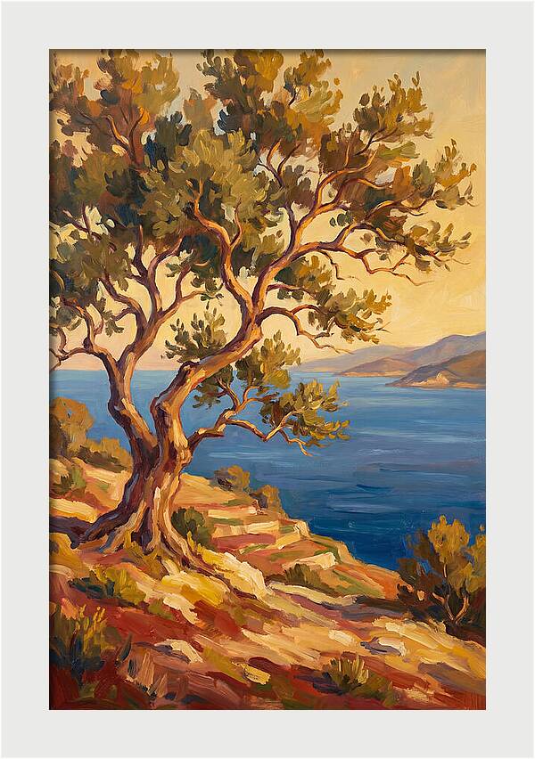 Mediterranean Oak Serenity