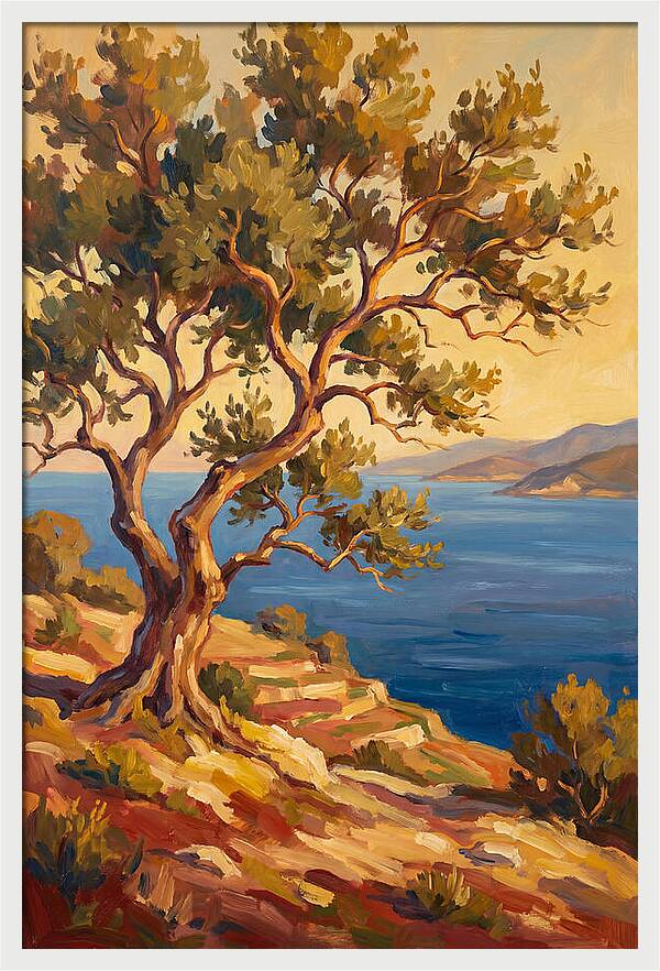 Mediterranean Oak Serenity