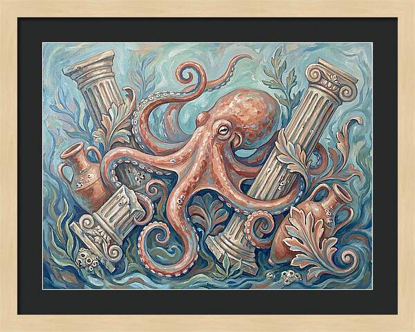 Mediterranean Octopus Elegance