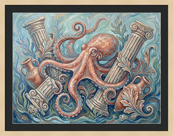 Mediterranean Octopus Elegance