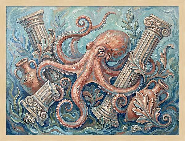 Mediterranean Octopus Elegance