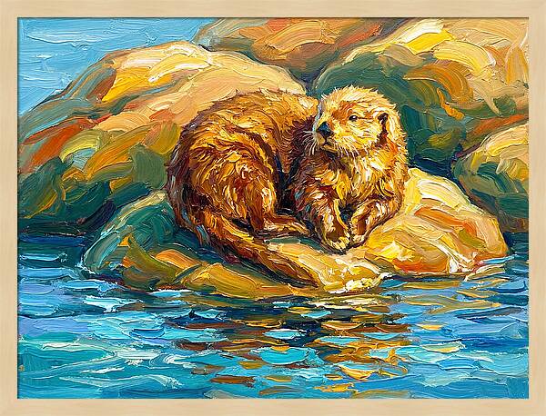 Mediterranean Otter Serenity