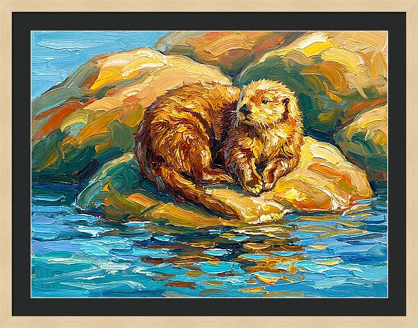 Mediterranean Otter Serenity