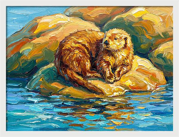 Mediterranean Otter Serenity