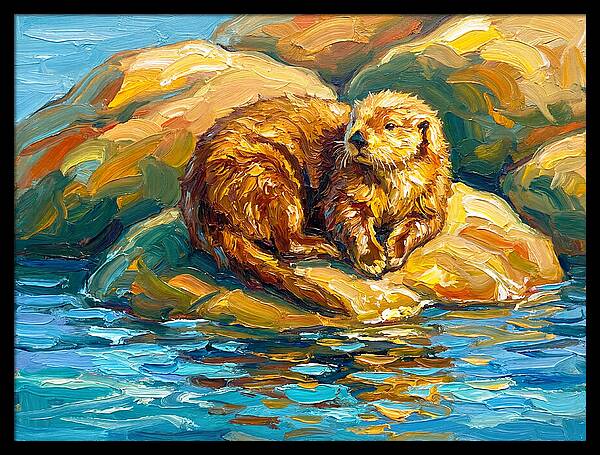 Mediterranean Otter Serenity