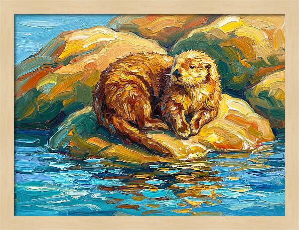 Mediterranean Otter Serenity