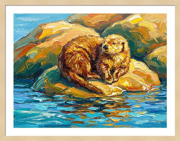 Mediterranean Otter Serenity