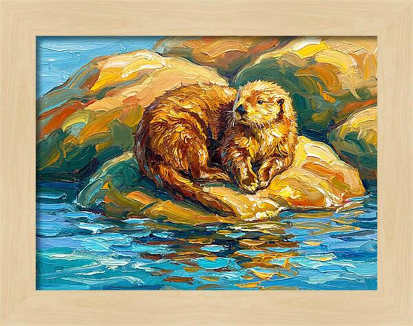 Mediterranean Otter Serenity