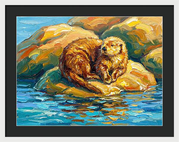 Mediterranean Otter Serenity