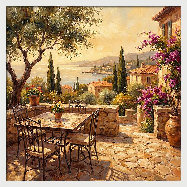 Mediterranean Outdoor Serenity