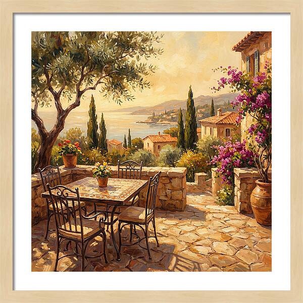 Mediterranean Outdoor Serenity