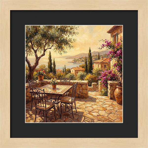 Mediterranean Outdoor Serenity