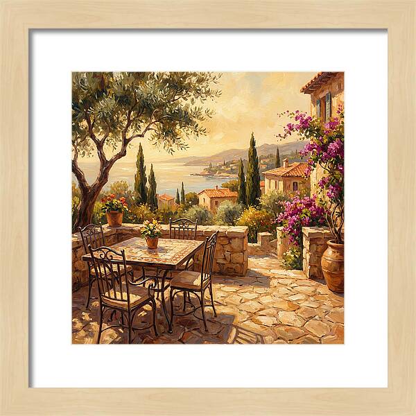 Mediterranean Outdoor Serenity