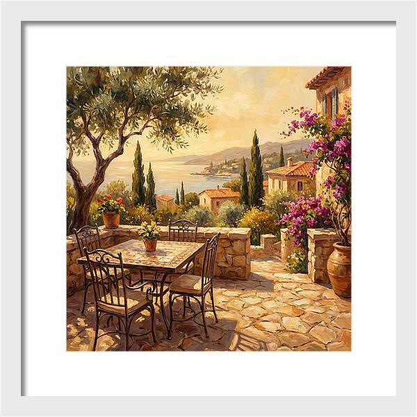 Mediterranean Outdoor Serenity