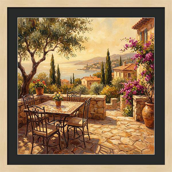 Mediterranean Outdoor Serenity