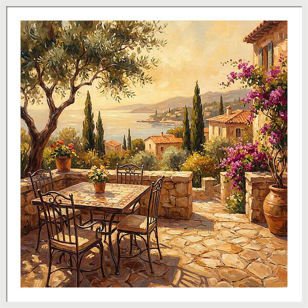 Mediterranean Outdoor Serenity