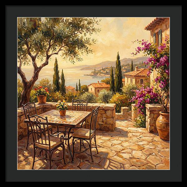 Mediterranean Outdoor Serenity