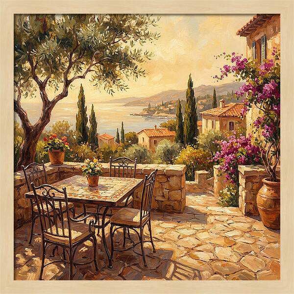 Mediterranean Outdoor Serenity
