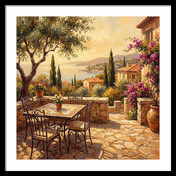 Mediterranean Outdoor Serenity