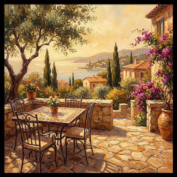 Mediterranean Outdoor Serenity