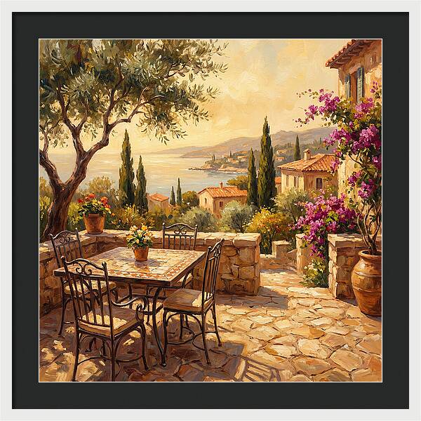 Mediterranean Outdoor Serenity