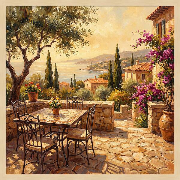 Mediterranean Outdoor Serenity