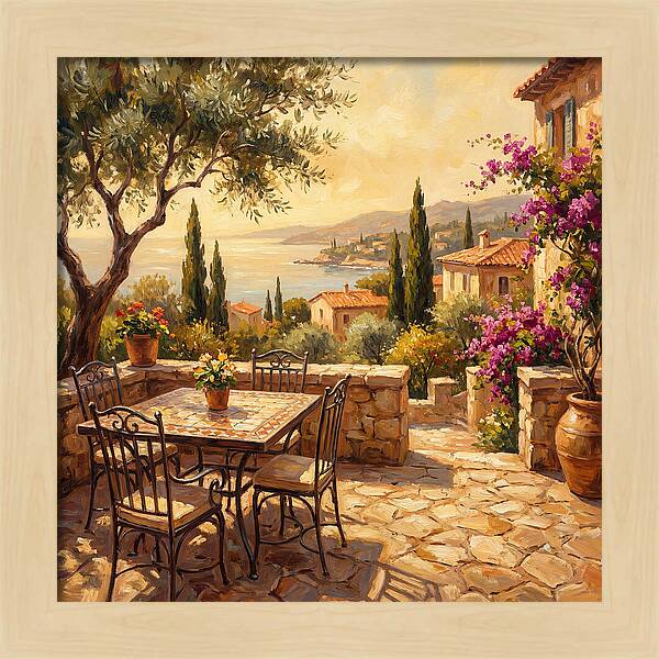 Mediterranean Outdoor Serenity