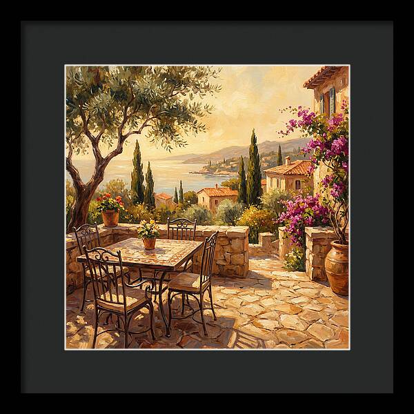 Mediterranean Outdoor Serenity