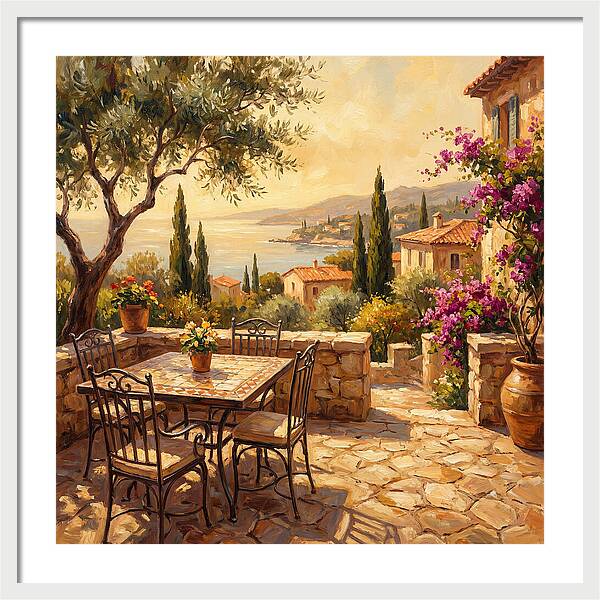 Mediterranean Outdoor Serenity
