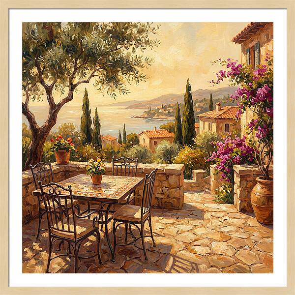 Mediterranean Outdoor Serenity