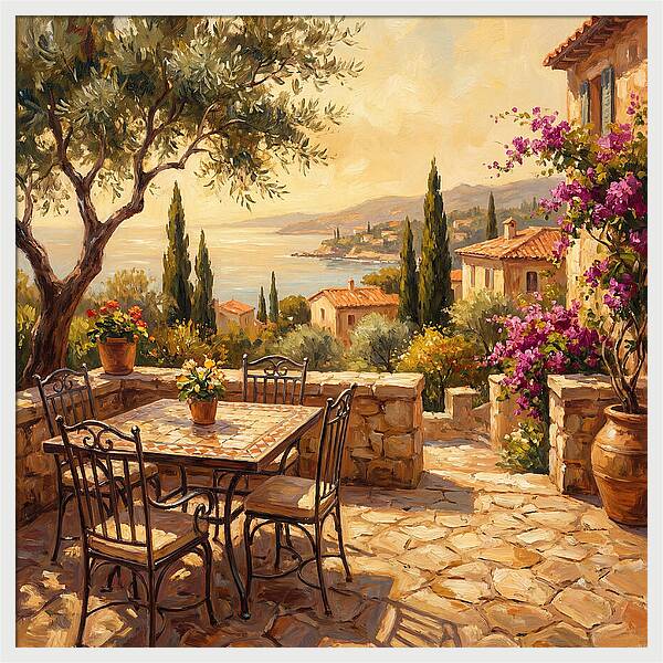 Mediterranean Outdoor Serenity